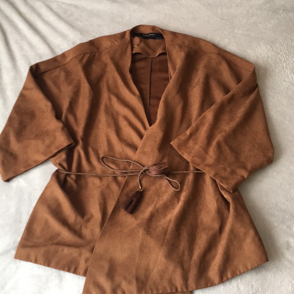 Zara Basic Collection Wrap Jacket